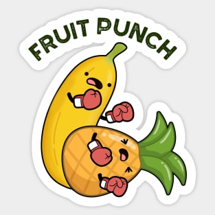 Fruit Punch Funny Drink Pun Sticker